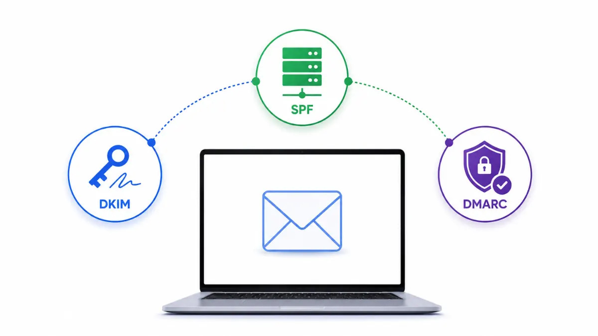 DKI SPF DMARC setup