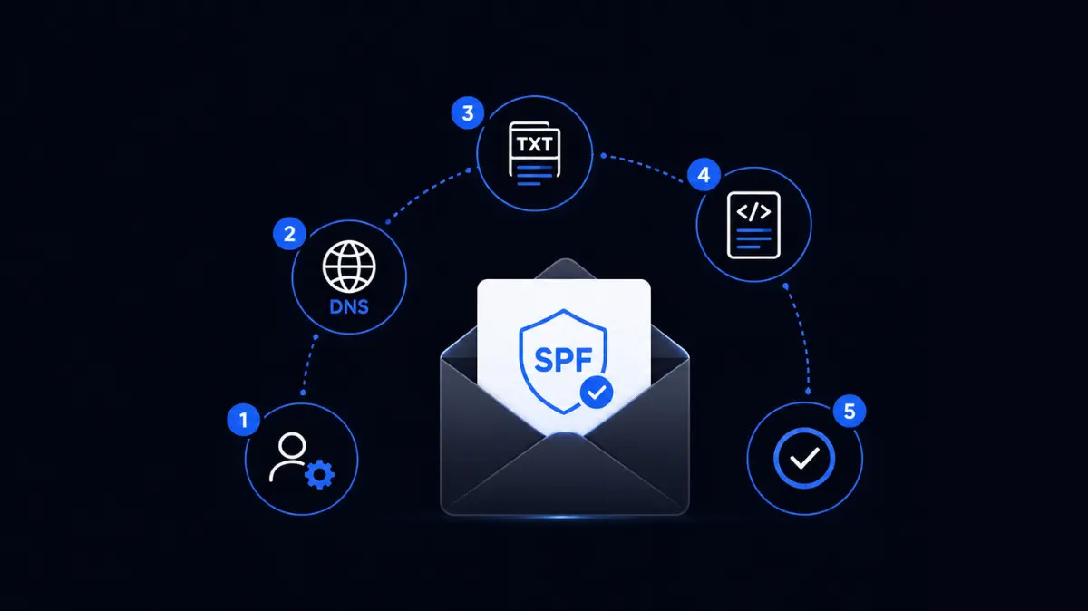 how to set up SPF record