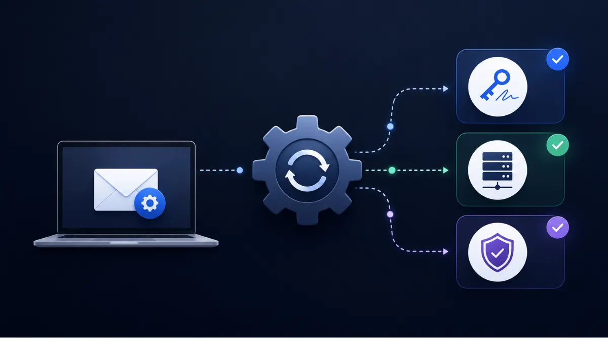 automate SPF, DKIM, DMARC setup